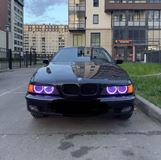 Накладки на передние фары (реснички) для BMW 5 (E39) 2001-2004